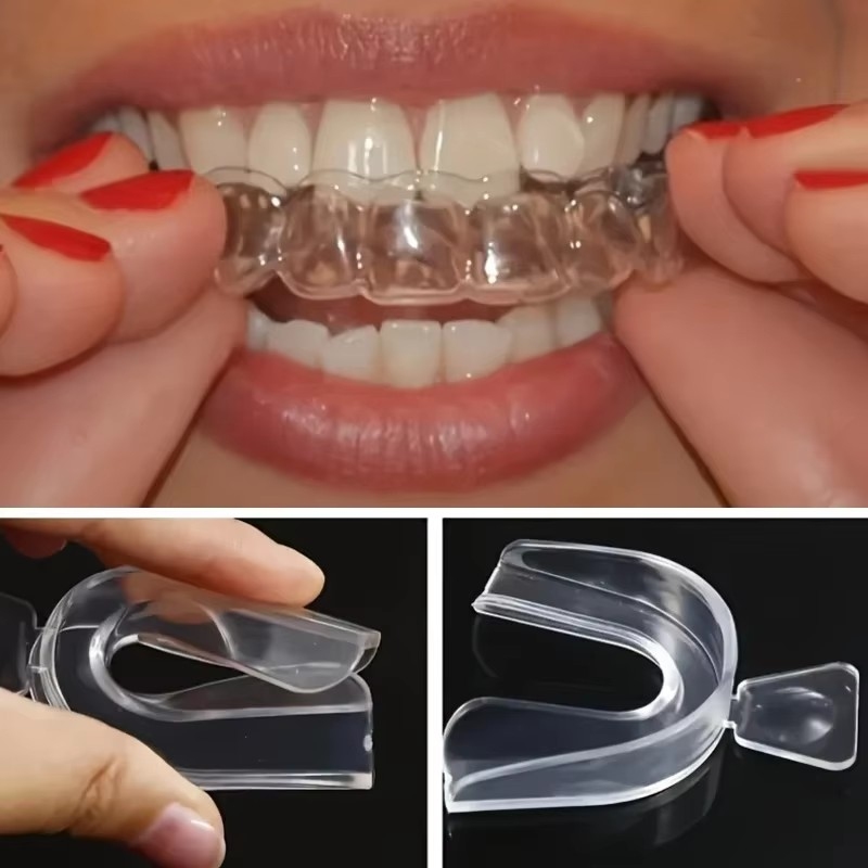 Teeth Whitening With Hydrogen Peroxide - 1/2/3/4/5/6Pairs Mouth Guard Bruxism Splint Night