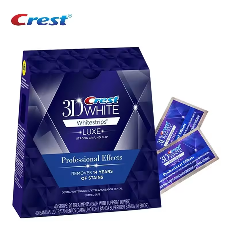 Teeth Whitening Effects - Crest 3D White Strips Teeth Whitening