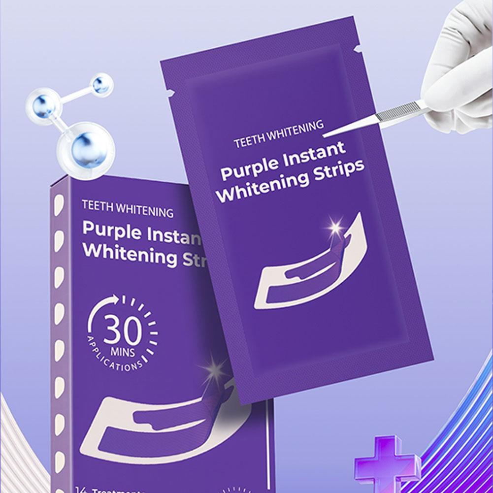 Teeth Whitening Session - V34 Teeth Whitening Strips - Enamel