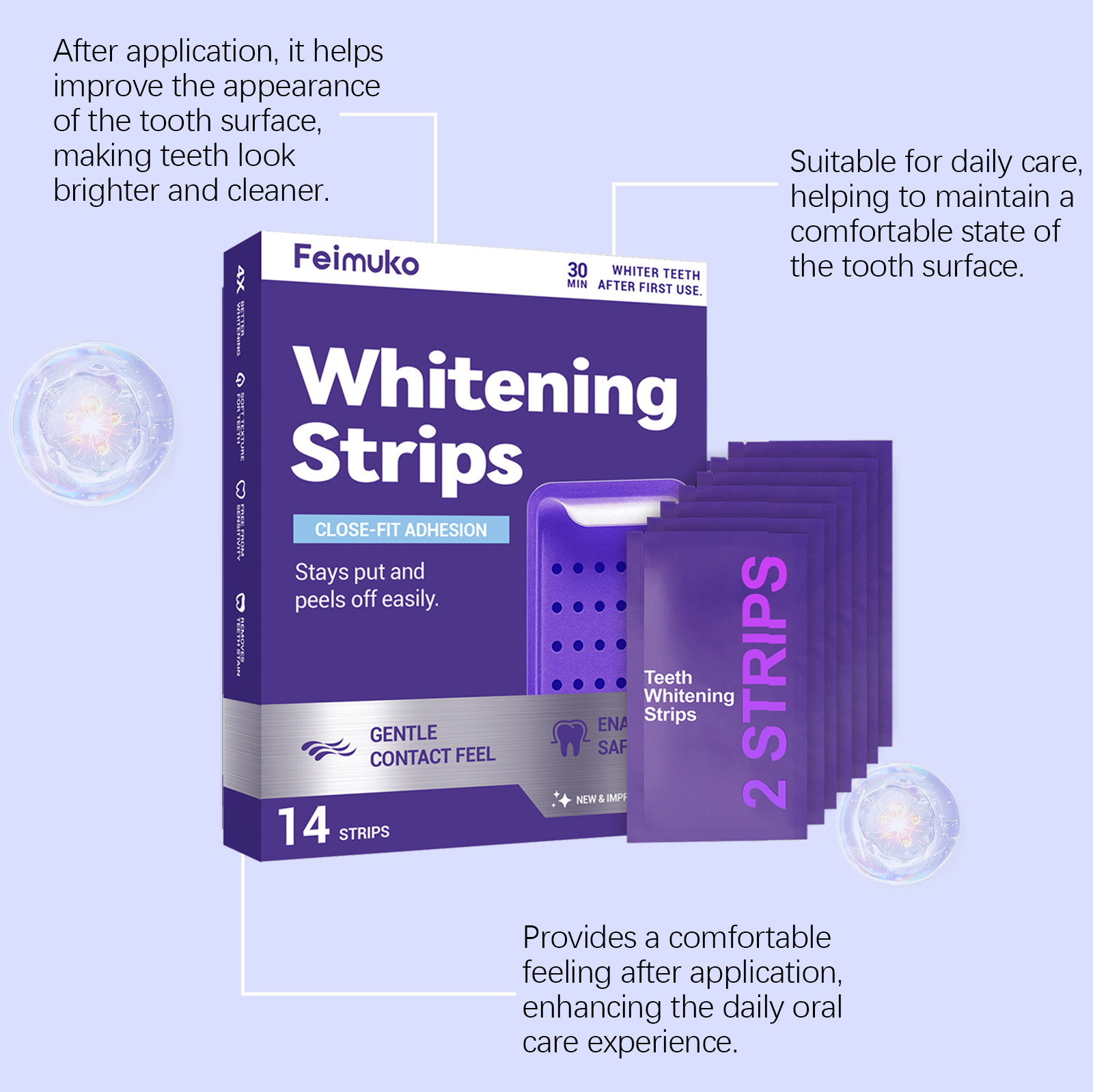 Hot Sale Purple Shiny Teeth St - Teeth Whitening Session recension och pris