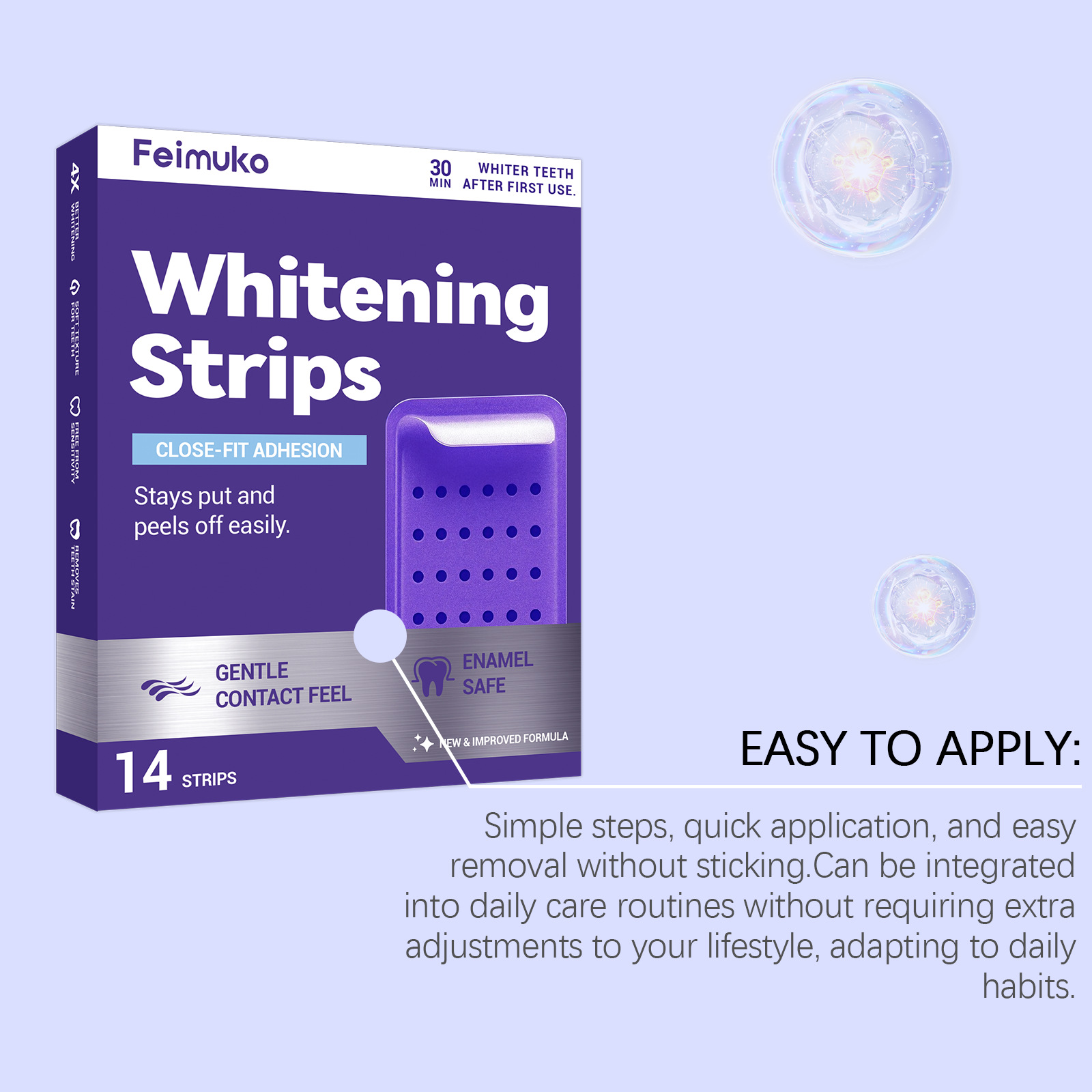 Hot Sale Purple Shiny Teeth St - Teeth Whitening Session recension och pris