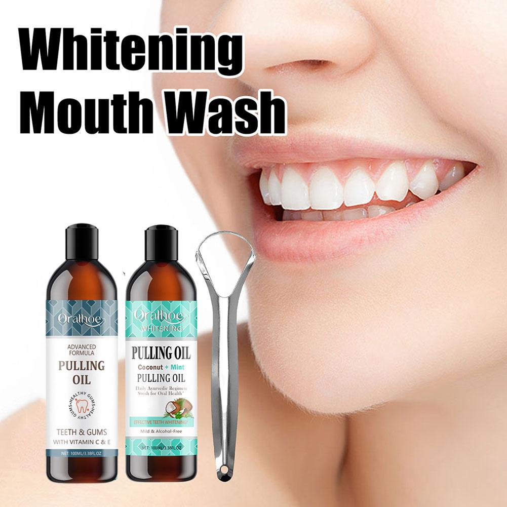 Coconut Mint Pulling Oil Mouth - Teeth Whitening With Coconut Oil recension och pris