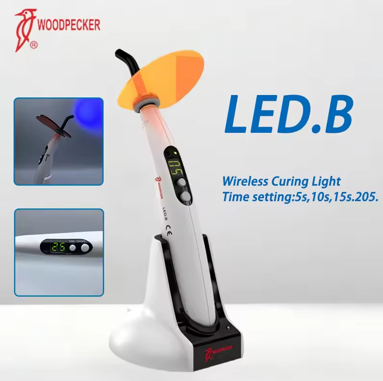 Dental Curing Light Woodpecker - Teeth Whitening Led Light recension och pris
