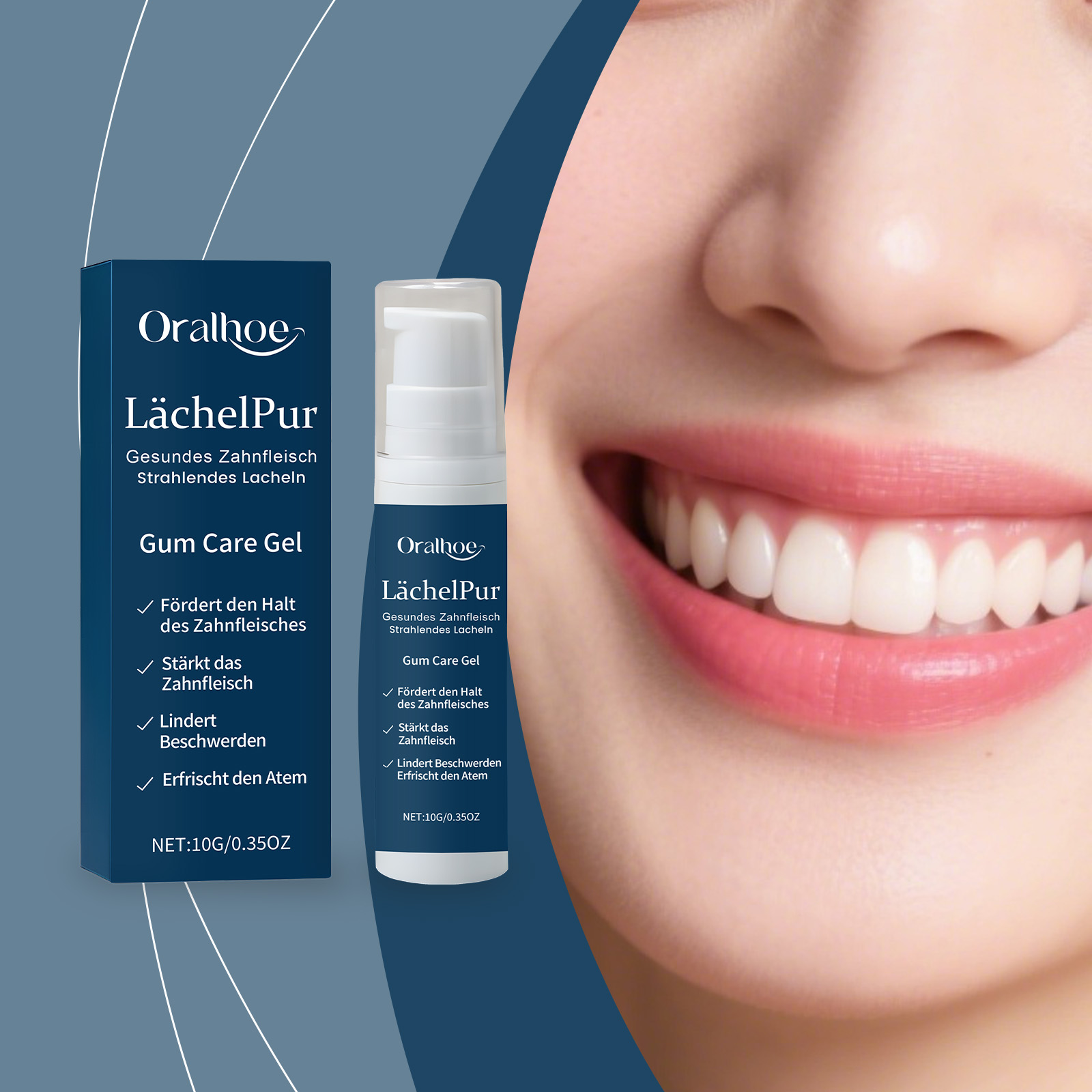 Gum Repair Care Gel Relieve Re - Teeth Whitening With Hydrogen Peroxide recension och pris