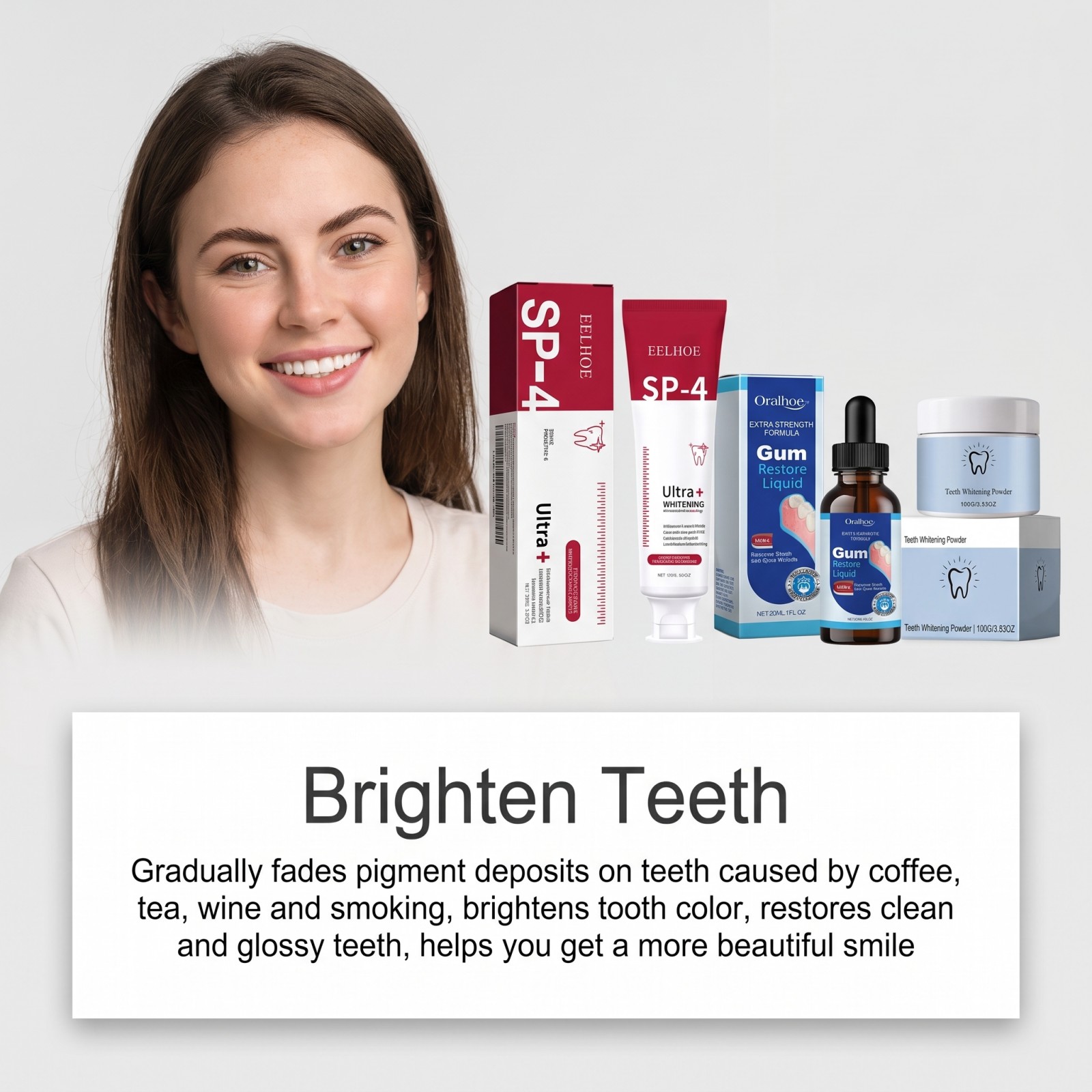 Oral Care Combo Set Whitening  - Teeth Whitening With Hydrogen Peroxide recension och pris