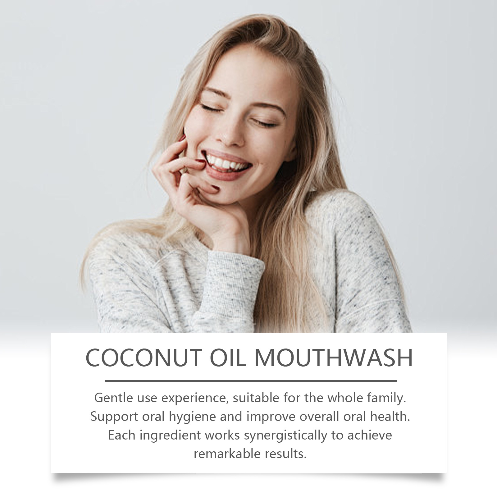 Oralhoe Coconut Oil Mouthwash  - Teeth Whitening With Coconut Oil recension och pris