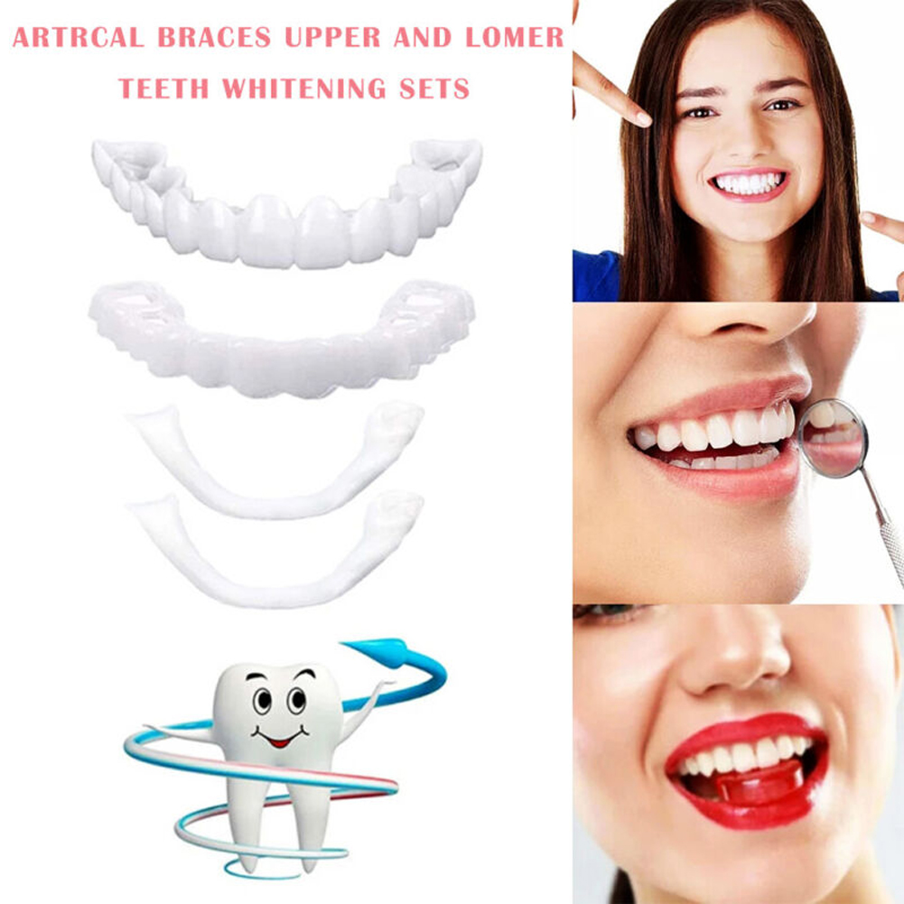 newSilicone Denture Set Fit Te - Teeth Whitening Usa recension och pris