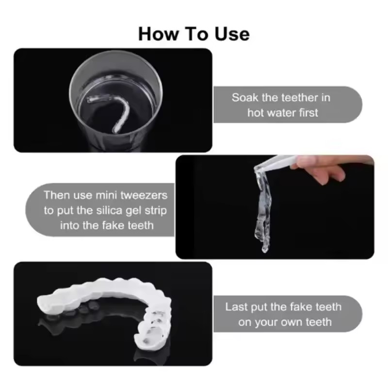Teeth Veneers Whitening Dentur - Teeth Whitening Session recension och pris
