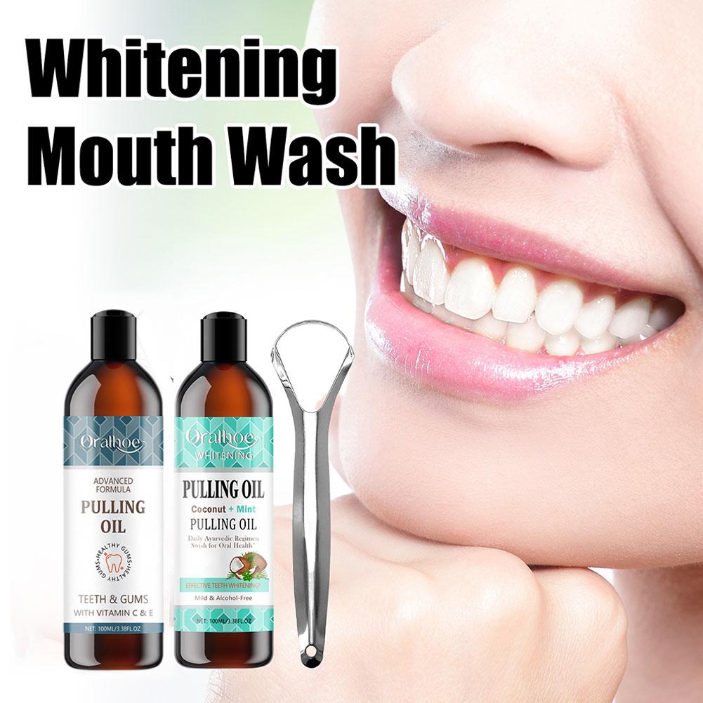 Coconut Mint Pulling Oil Mouth - Teeth Whitening With Coconut Oil recension och pris