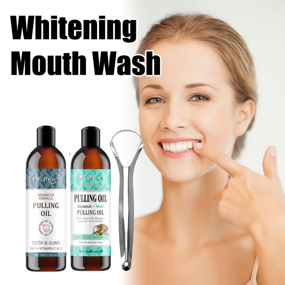 Coconut Mint Pulling Oil Mouth - Teeth Whitening With Coconut Oil recension och pris