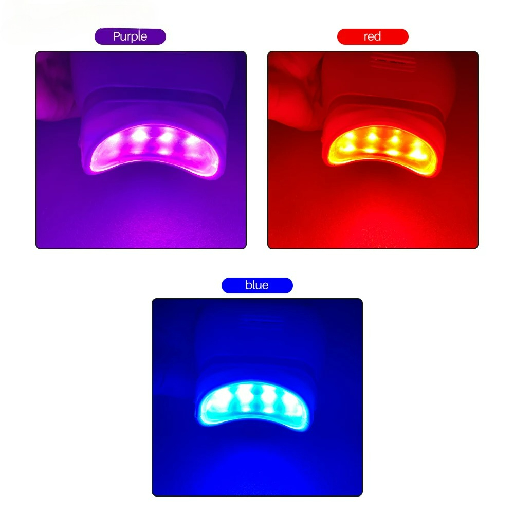 Adjustable 3 Colors LED Teeth  - Teeth Whitening Led Light recension och pris
