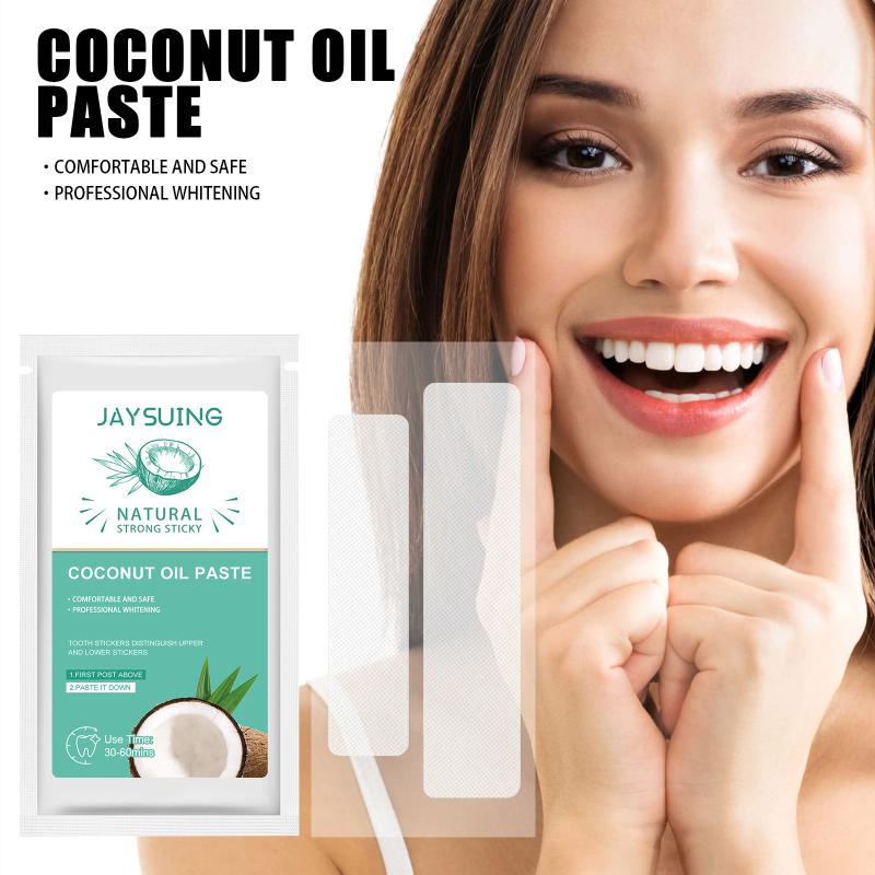 Coconut Oil Whitening Strips - - Teeth Whitening With Coconut Oil recension och pris