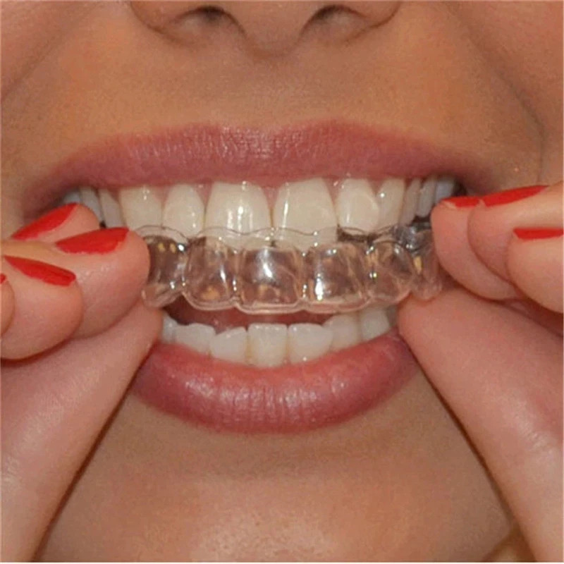 1/8pc Mouth Guard EVA Teeth Pr - Teeth Whitening With Hydrogen Peroxide recension och pris