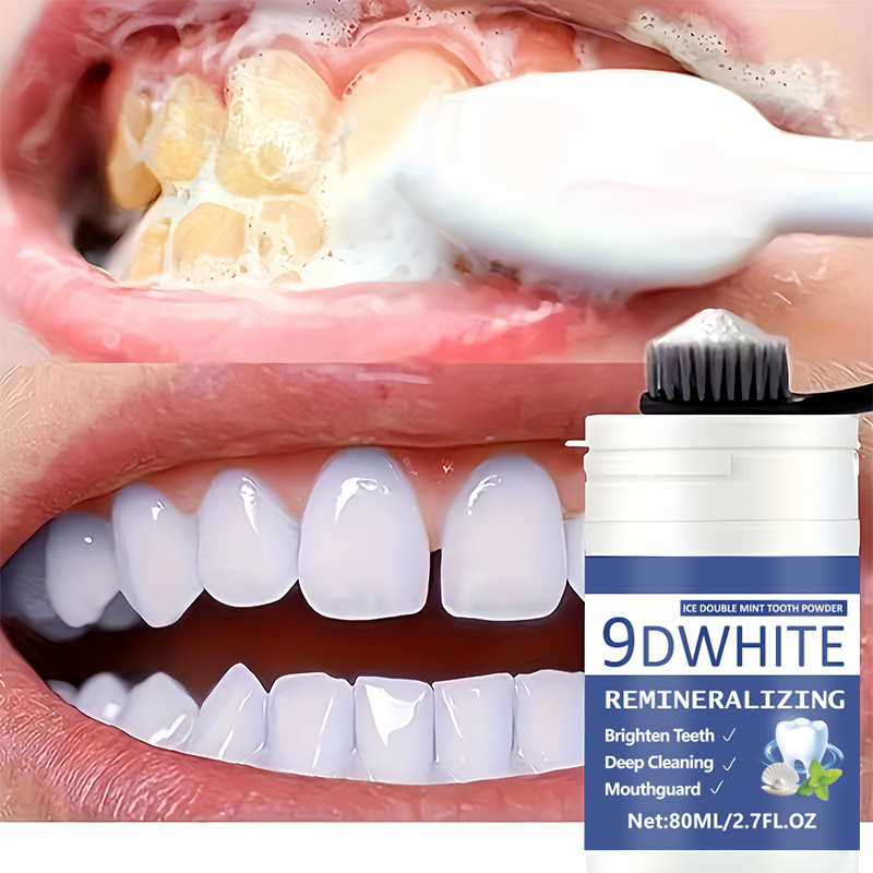 9D Purple Teeth Whitening Powd - Teeth Whitening Usa recension och pris