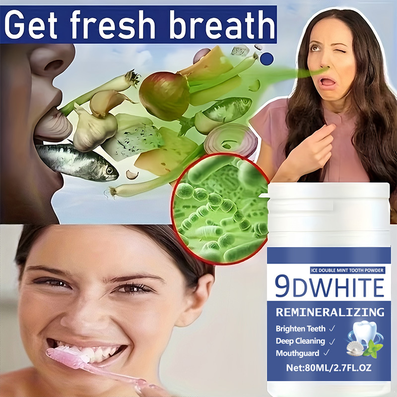 9D Purple Teeth Whitening Powd - Teeth Whitening Usa recension och pris