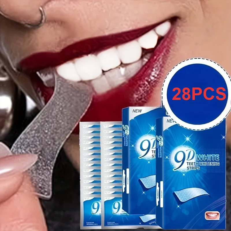 Teeth Whitening Strips - 9D Te - Teeth Whitening Effects recension och pris