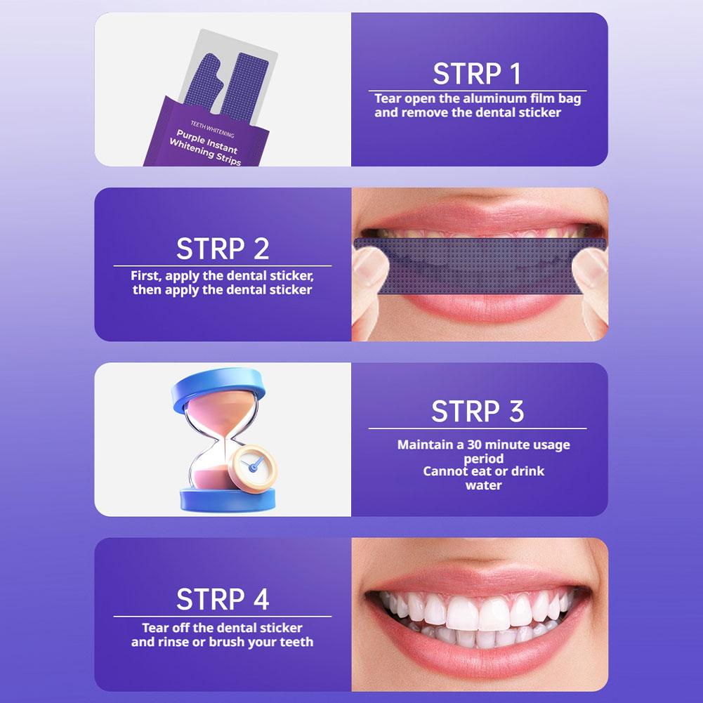 V34 Teeth Whitening Strips - E - Teeth Whitening Session recension och pris